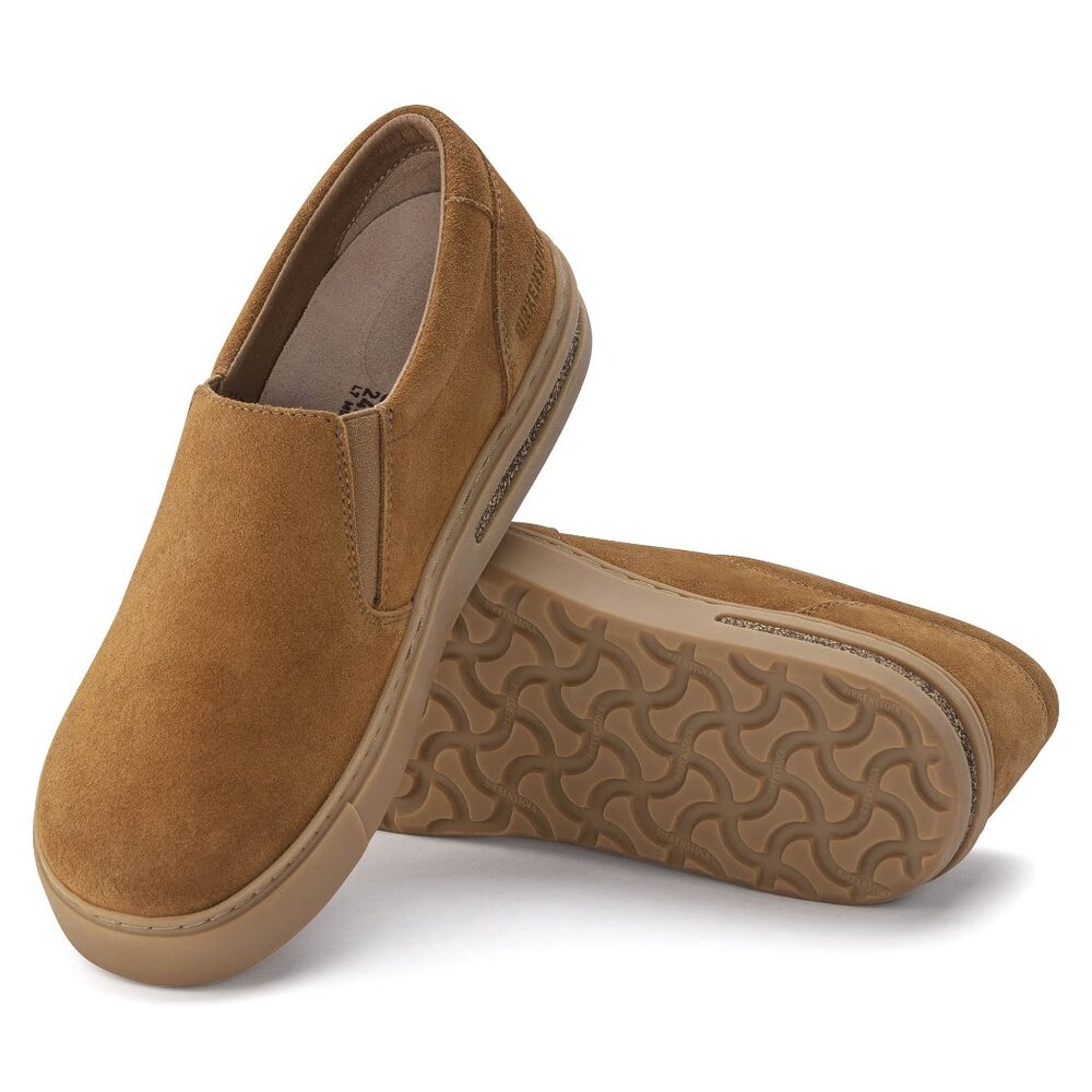 BIRKENSTOCK Oswego Suede Leather Slip-On Shoes - Picture 13 of 16
